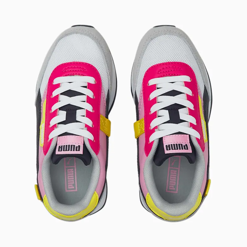 PUMA Future Rider Splash Kids’ White/Prism Pink (381855-04)