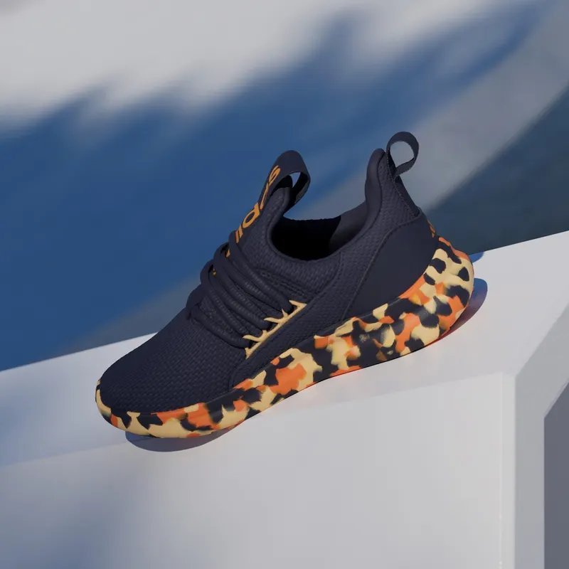 adidas Lite Racer Adapt 7.0 Shadow Navy Ice Tangerine (JS2286)