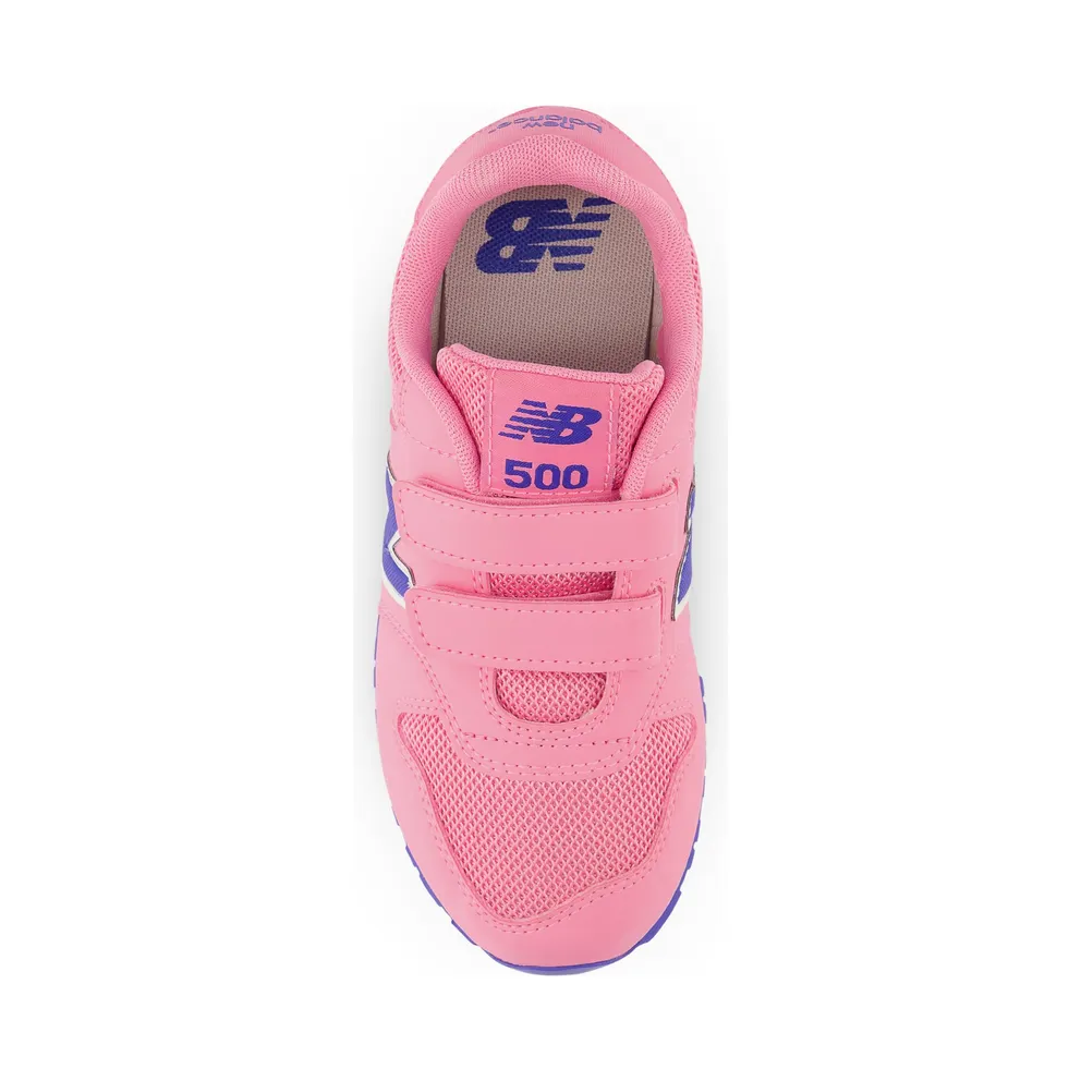 New Balance 500 Hook & Loop Signal Pink / Marine Blue (PV500V1-42396)