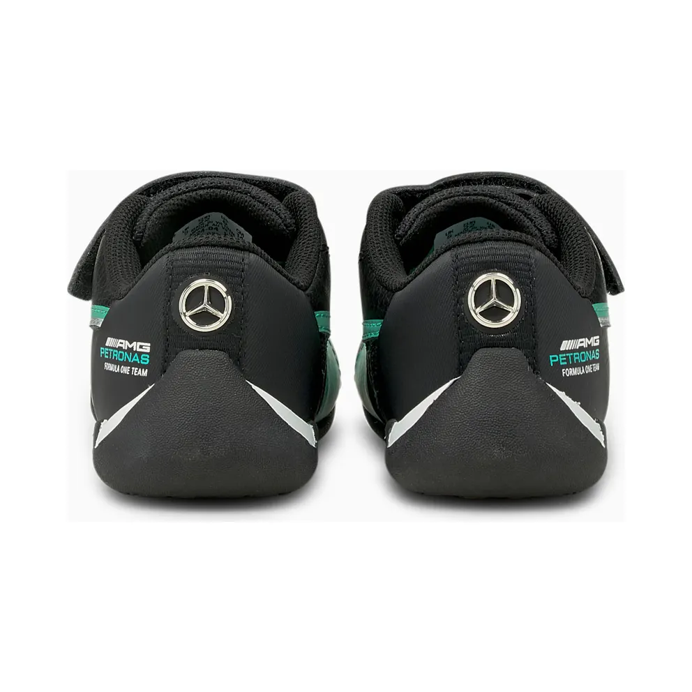 Puma Mercedes R-Cat V babysneakers Black/Green (30662404)