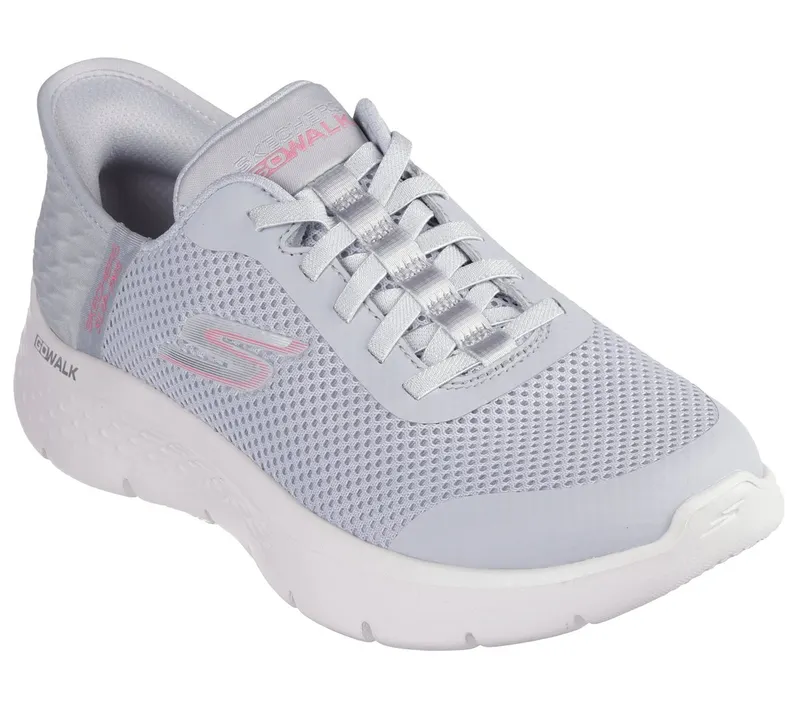 Skechers Slip-ins: GO WALK Flex – Grand Entry Sneaker Grey/Pink