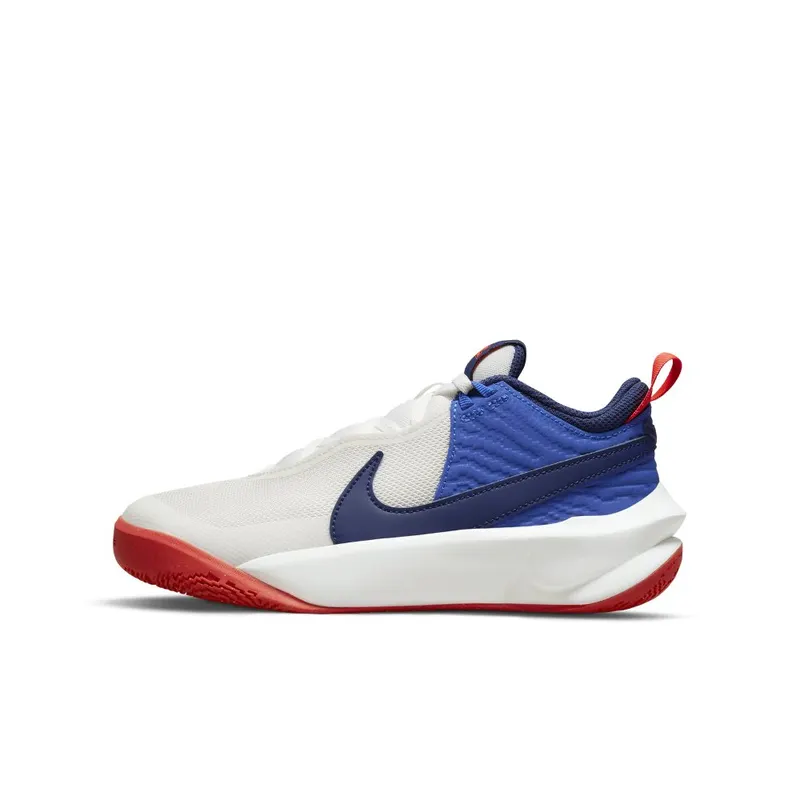 Nike Team Hustle D 10 Older Kids’ Basketball White (CW6735-103)