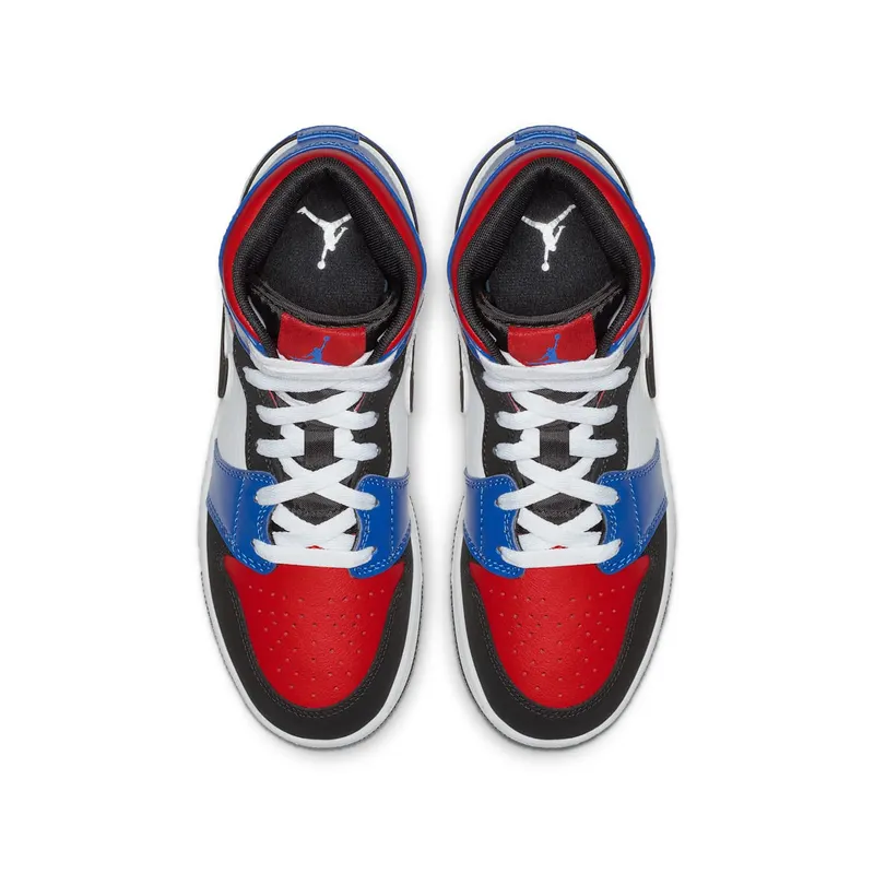 Air Jordan Nike AJ I 1 Mid Retro Top 3 (GS) (554725-124)