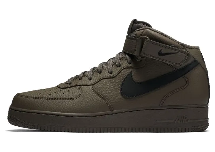 Nike Air Force 1 Mid Ridgerock Black