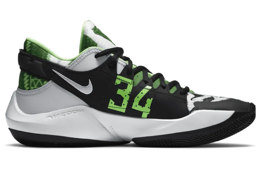 Nike Zoom Freak 2 ‘Naija’ Pure Platinum/Pine Green/Green Strike/Black (DA0907-002)