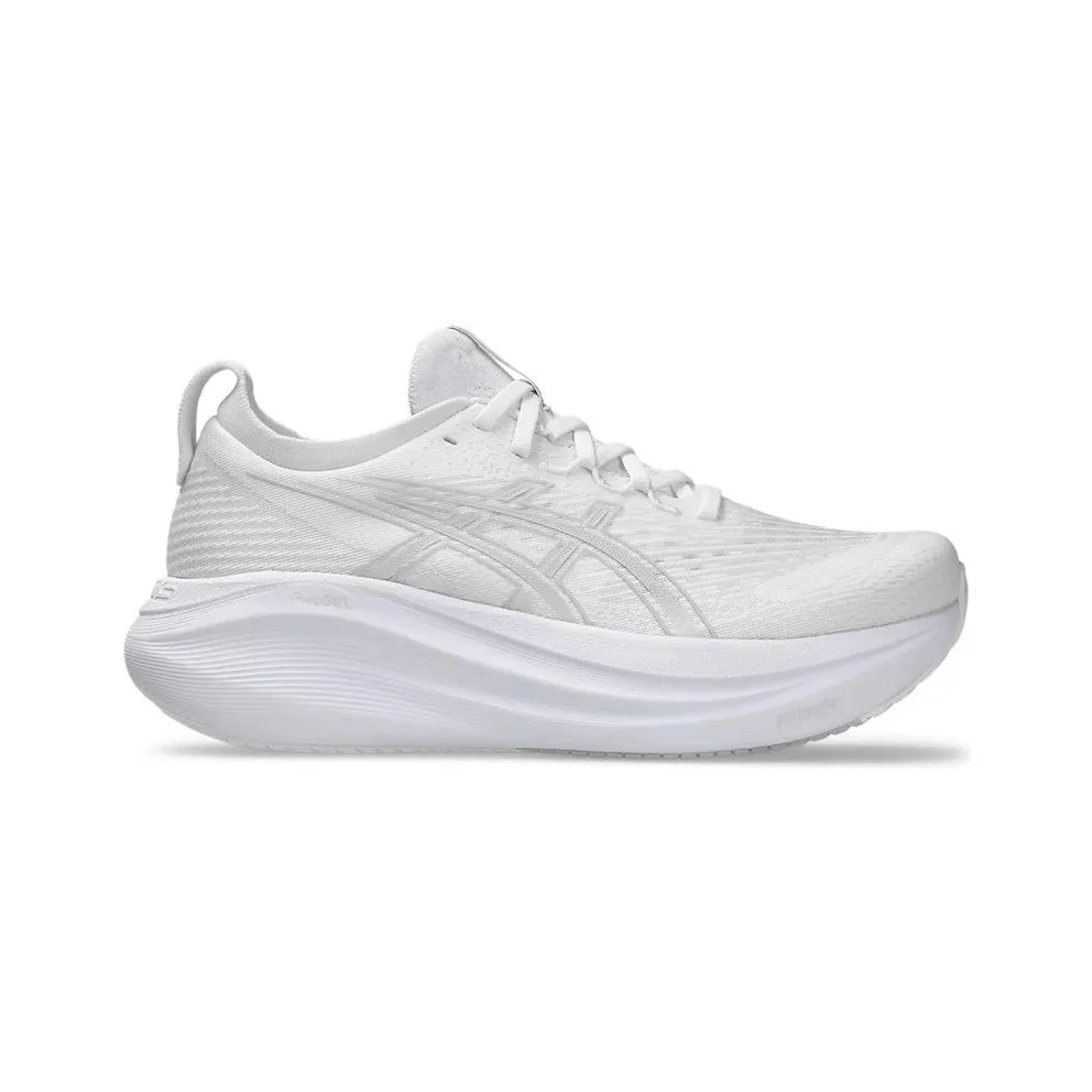 ASICS Gel-Nimbus 27 White Glacier Grey (1012B753-100)