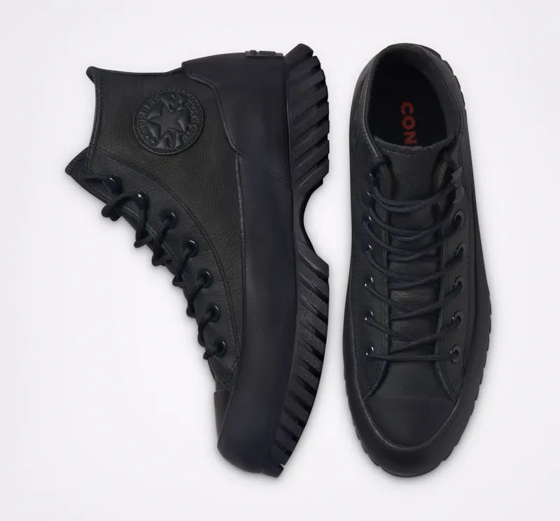 Converse Chuck Taylor All Star Lugged Winter 2.0 Black/Black/bold Mandarin