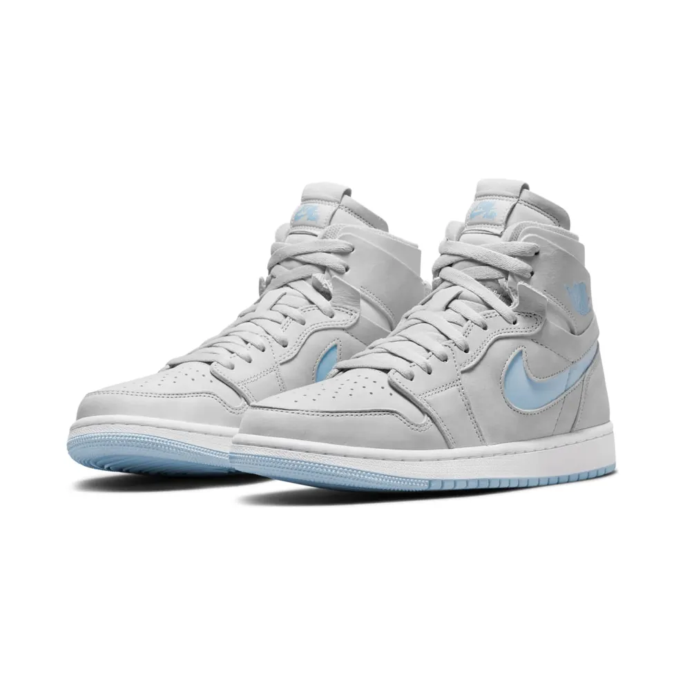 Air Jordan 1 Zoom CMFT Cool Grey Light Blue (CT0979-004)
