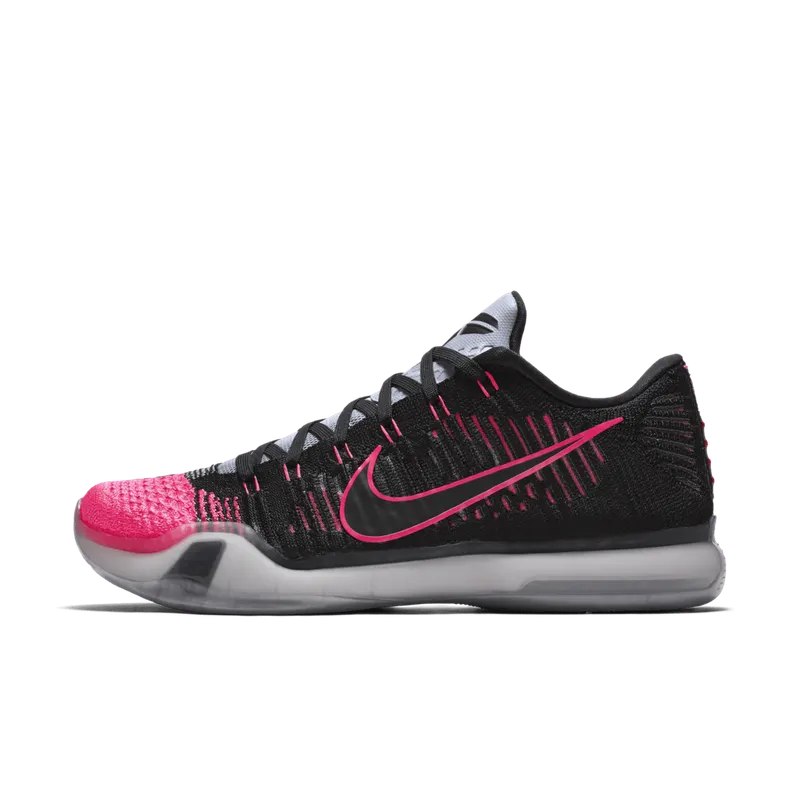 Nike Kobe 10 Elite Mambacurial Black/Black-Wolf Grey-Pink Flash (747212-010)