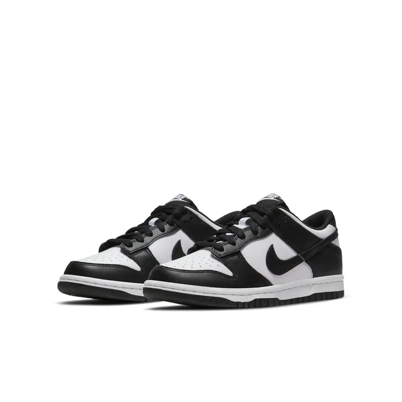 Nike Dunk Low Retro White Black (GS) White/Black-White (CW1590-100)