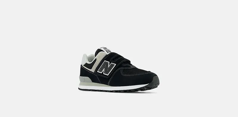 NEW BALANCE 574 Core Hook & Loop “BLACK / WHITE” (PV574EVB)