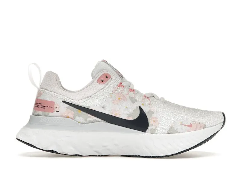 Nike React Infinity Run Flyknit 3 Premium Floral Watercolor (FD4151-100)