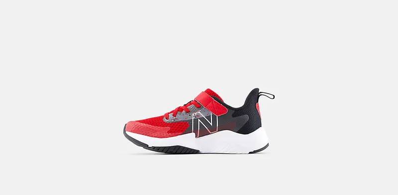New Balance Rave Run v2 Bungee Lace Team Red Black Cement (YTRAVB2)