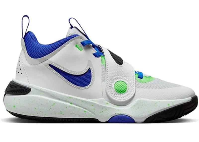 Nike Team Hustle D 11 Green Strike Racer Blue (DV8996-101)