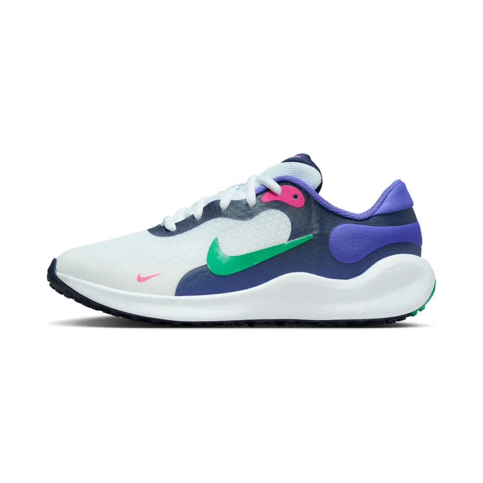 Nike Revolution 7 GS “Midnight Navy Stadium Green” (FB7689-101)