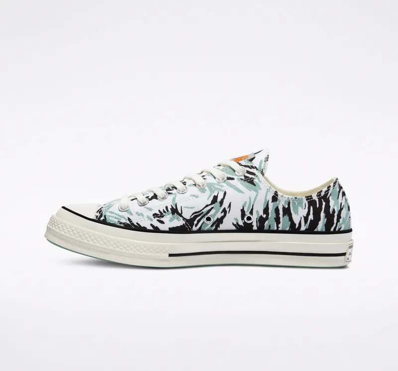 Converse Converse x Carhartt WIP Chuck 70 Low Top White/granite Green/black (171238C)