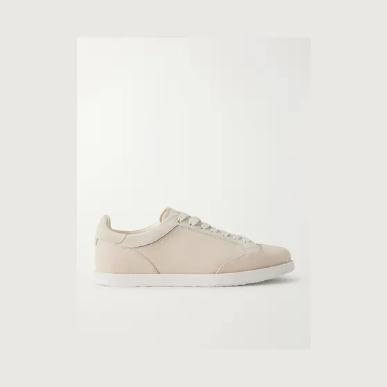 Brunello Cucinelli Suede Sneakers Beige (MZUKREM356)