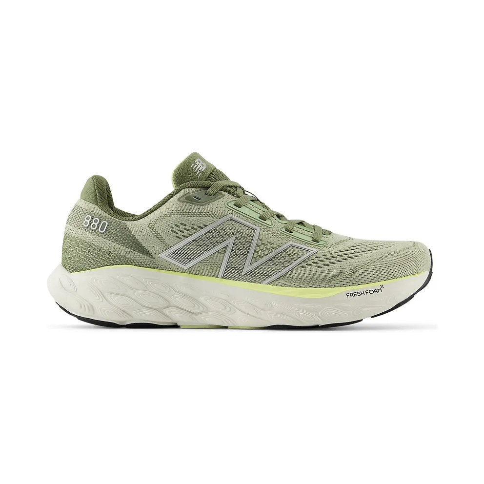 New Balance Fresh Foam X 880v14 Olivine Silver Metallic Limelight (M880J14)