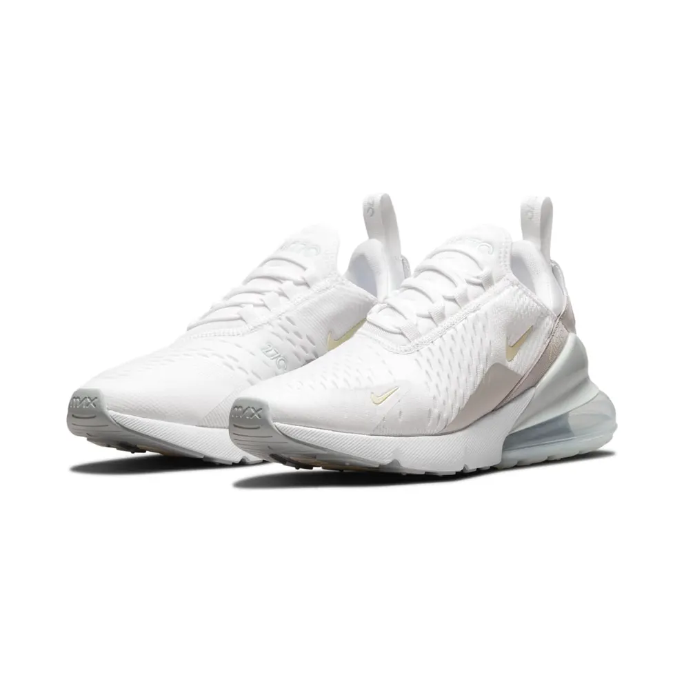 Nike Air Max 270 Essential “White / Grey Haze / Light Bone / Cashmere” (DN5461-100)