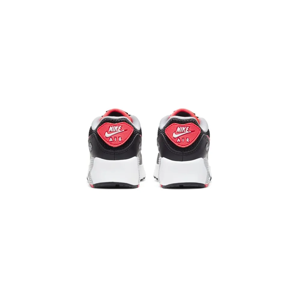 Nike Air Max 90 Black Radiant Red Wolf Grey (PS) “Black / White / Wolf Grey / Radiant Red” (CD6867-009)
