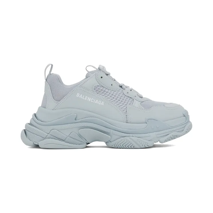 Balenciaga Blue Triple S Sneakers (536737-W2FW1-4700)