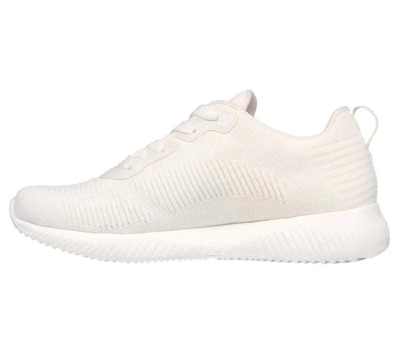 Skechers BOBS Sport Squad – Tough Talk – White – “White” (32504 WHT)