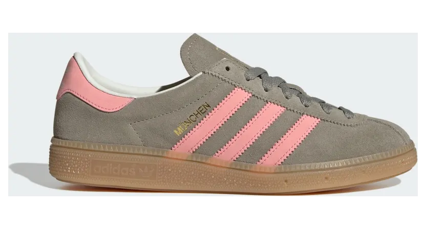 Adidas MUENCHEN Silver Pebble / Glow Pink / Orbit Grey (IH4222)