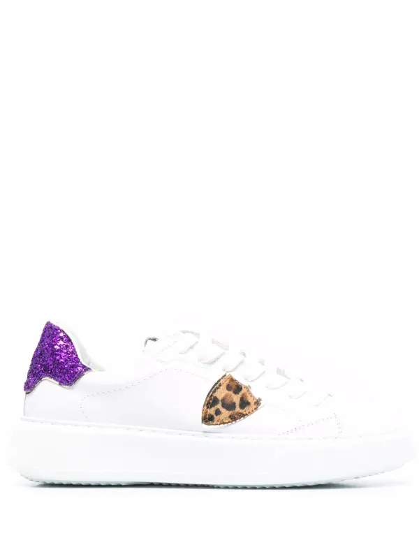 Philippe Model Paris Temple Veau low-top – White (BTLDVG03)
