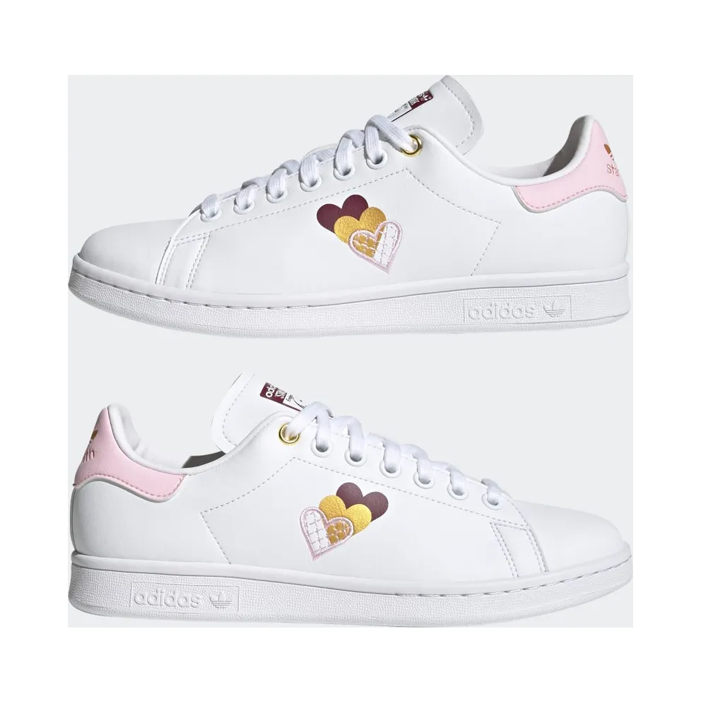 adidas Stan Smith Cloud White / Clear Pink / Victory Crimson (H03937)