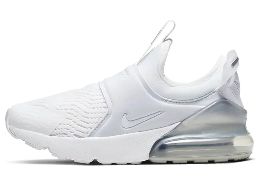 Nike Air Max 270 Extreme White Metallic Silver (PS) (CI1107-100)