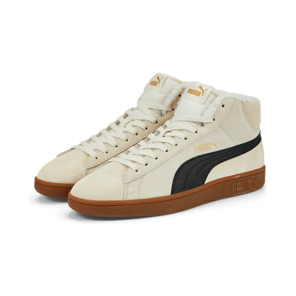 Puma Smash v2 Mid Winter Black/Grey/Gold (37587003)