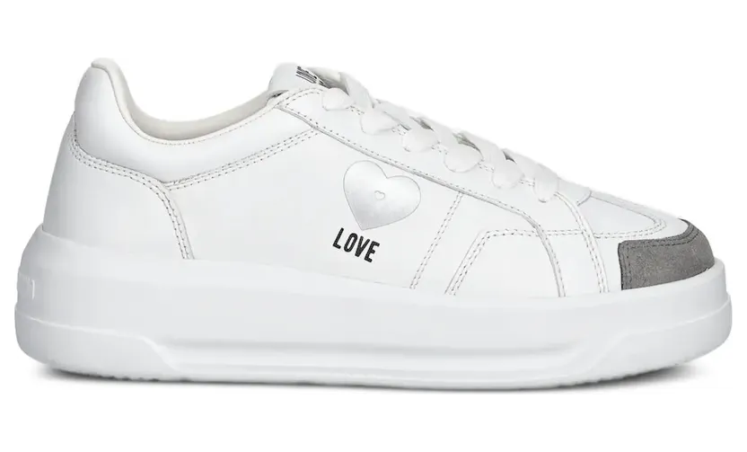 Love Moschino mit Plateausohle “White” (JA15205G1NIAJ)