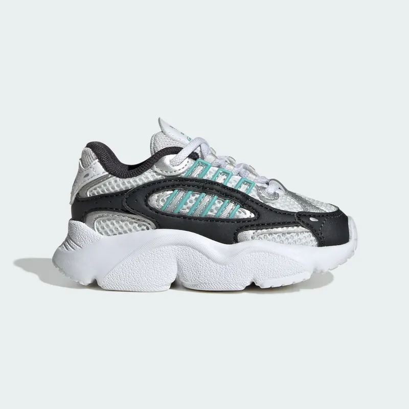 adidas Ozmillen Elastic Lace “Carbon / Silver Metallic / Mint Ton” (JS0715)