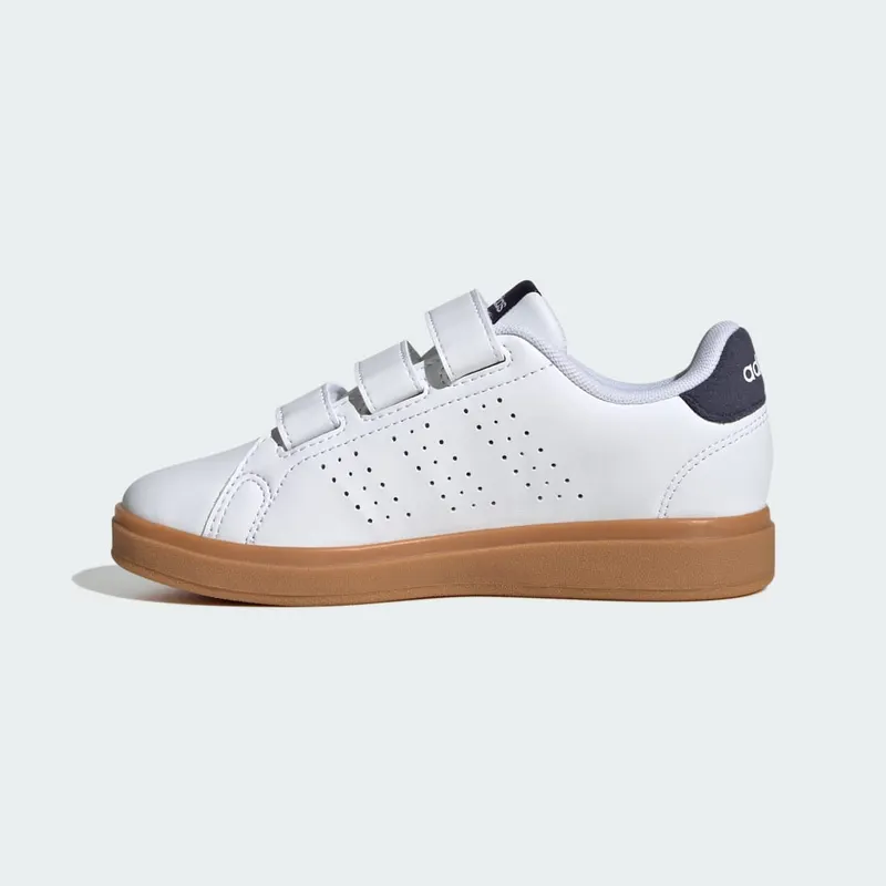 Adidas Advantage Base 2.0 Kids Cloud White / Shadow Navy / Gum (JI4194)