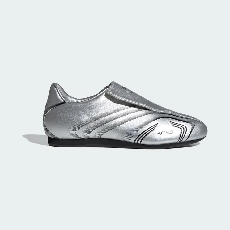 adidas Taekwondo F50 “Silver Metallic / Core Black / Silver Metallic” (IH1873)