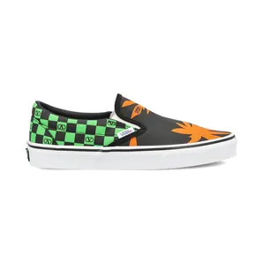 Vans Slip-On “Black/Green” (8W2S0NY9XWFBAL)