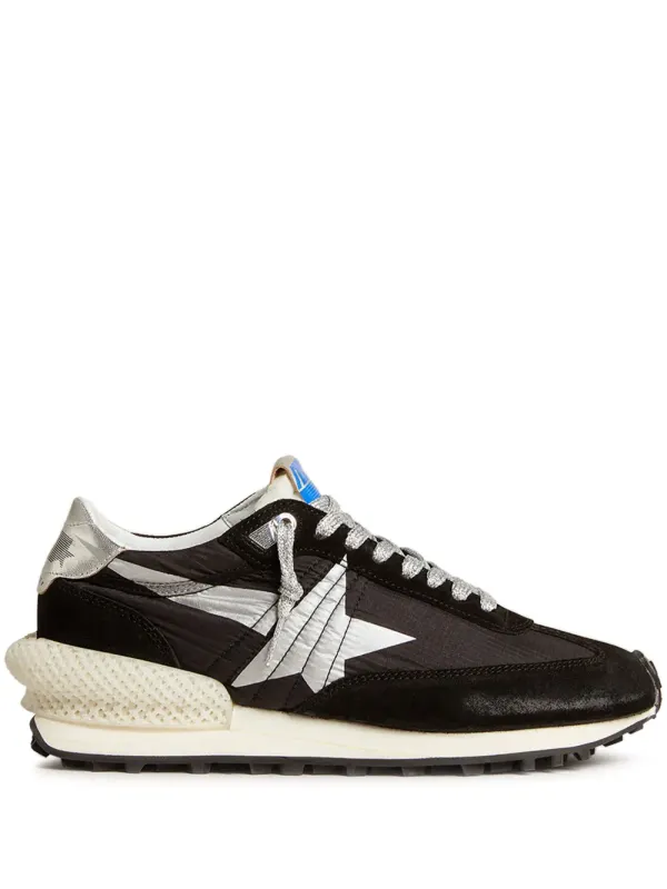 Golden Goose Marathon sneakers with vlakken – Black (GWF00684F005675)