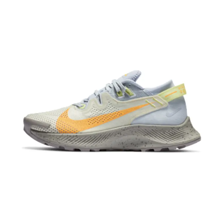 Nike Pegasus Trail 2 ‘Limelight Laser Orange’ “Pure Platinum / Fossil / Limelight / Laser Orange” (CK4309-001)