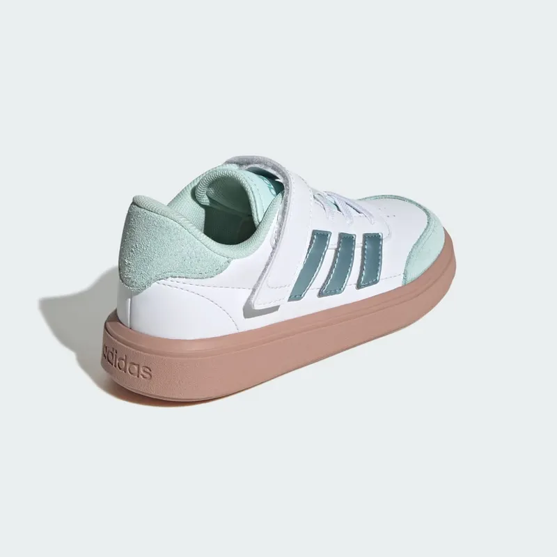 Adidas Courtblock Cloud White / Magic Grey Met / Halo Mint (JH8569)