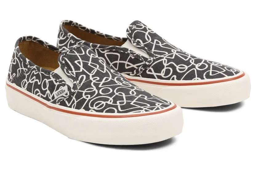 VANS Textured Waves Slip-on Sf Schoenen Zwart (VN0A5HYQB8Y)