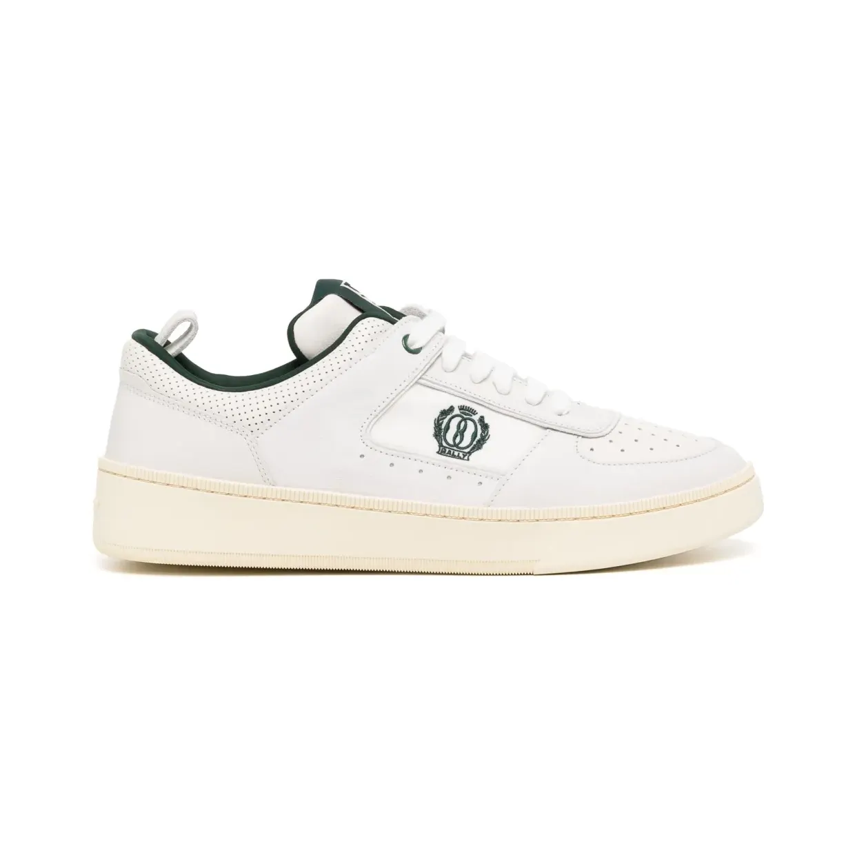 Bally met geborduurd logo “White” (MSK06AVT005)