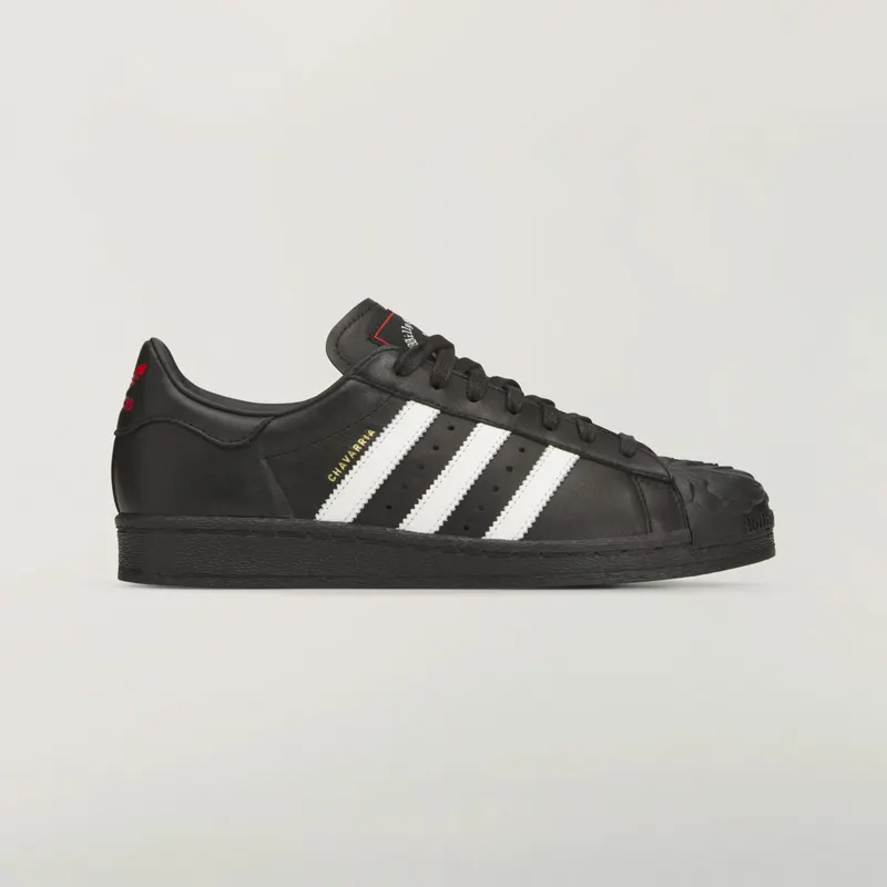 Adidas Superstar “Willy Chavarria Rose Black White Red” (KI5156)