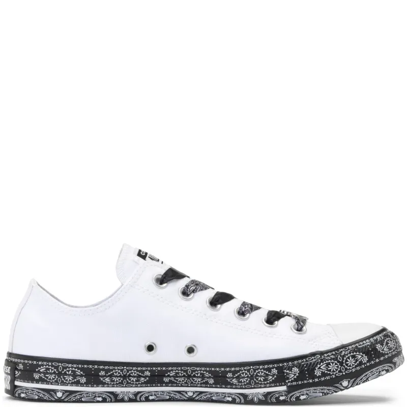 Converse Chuck Taylor All-Star Low Miley Cyrus White Black White (162235C)