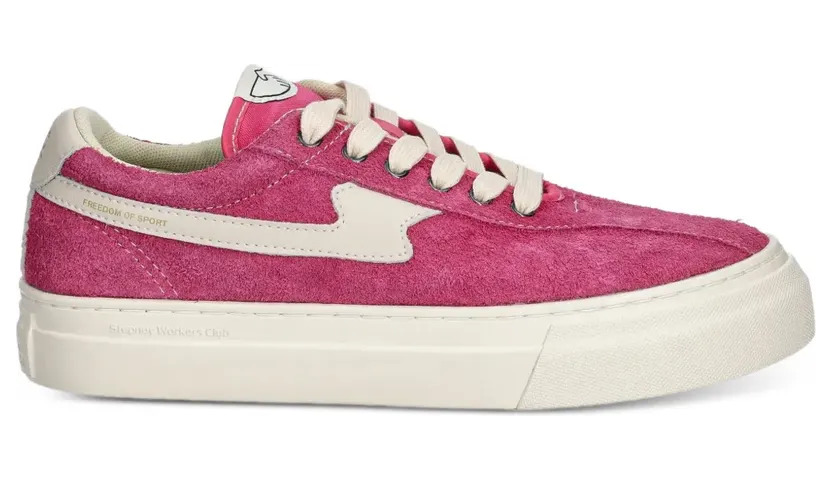 Stepney Workers Club Dellow suède low-top “Pink” (YA25335)