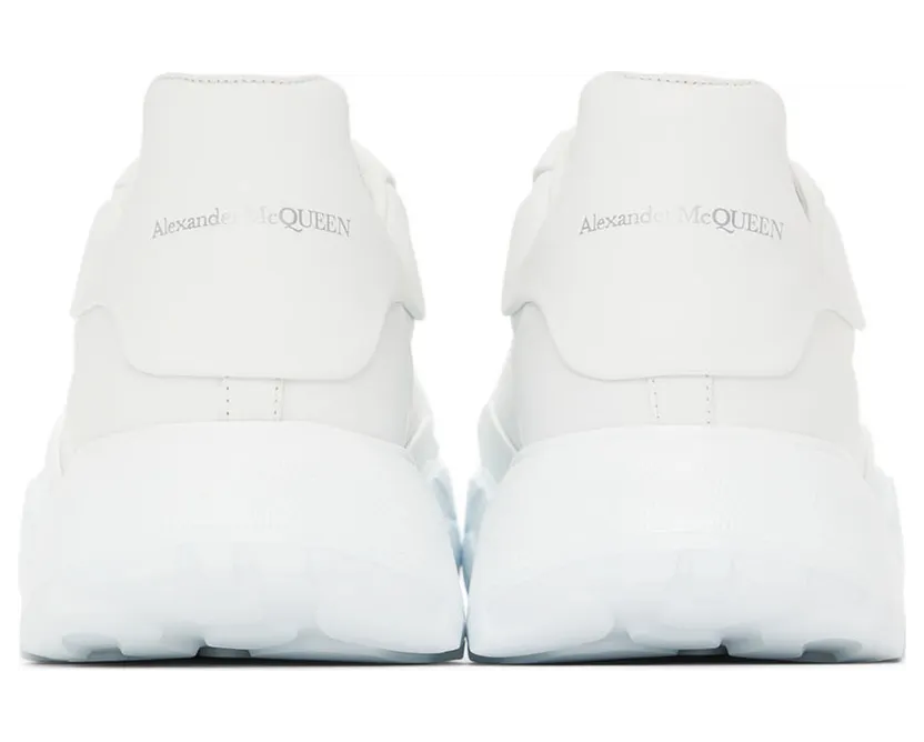 Alexander McQueen White Court Trainer Sneakers (705182WICD2 9000) (2)