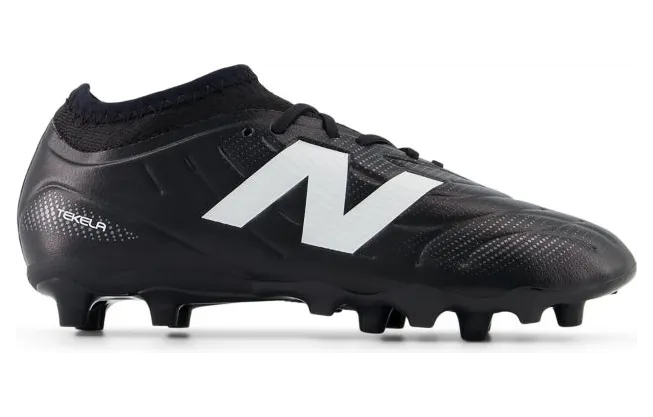 New Balance Tekela Team Low Laced FG V5 White Black Silver (SJT3FBG5)