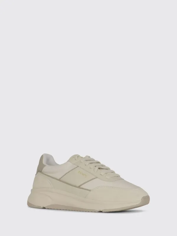 Axel Arigato Genesis Neo Runner Leather and Mesh Trainers with Bicolour Design White (F2737005)