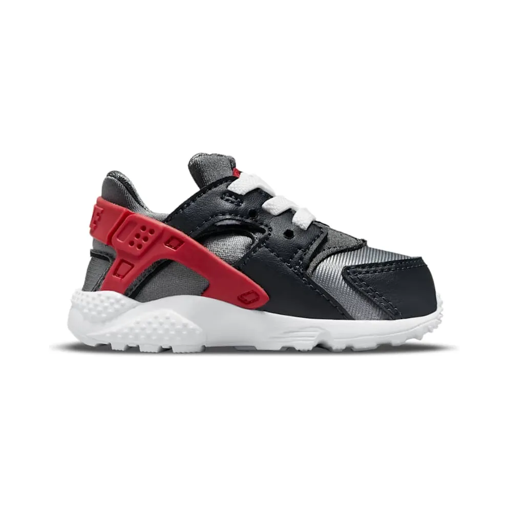 Nike Huarache Run “Dark Smoke Grey / Light Smoke Grey / Smoke Grey / University Red” (704950-041)