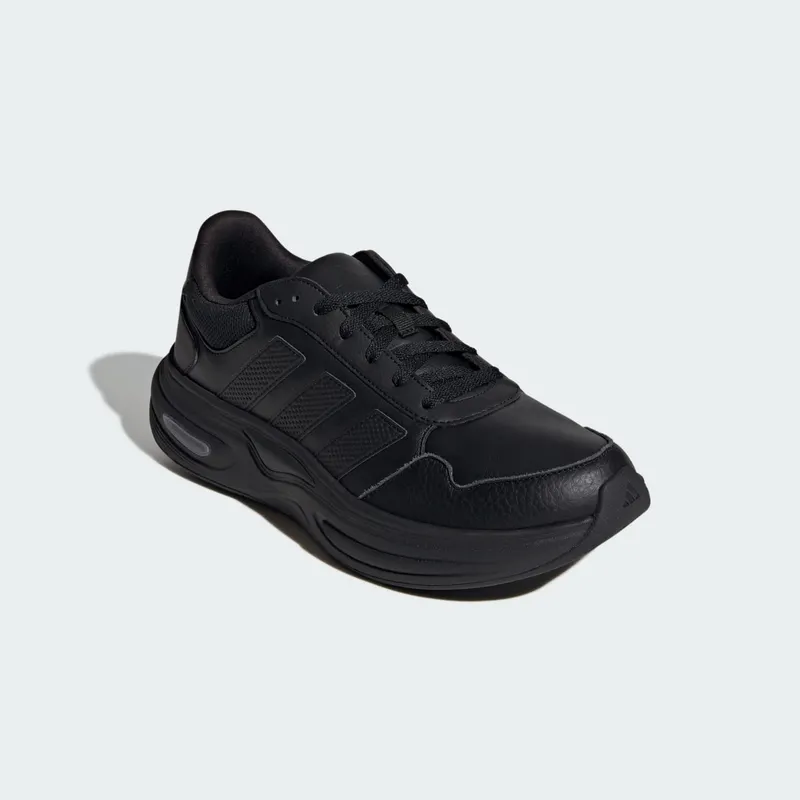 Adidas CLOUDFOAM CUXXION LEATHER Shoes Core Black / Core Black / Grey Three (KJ4255)