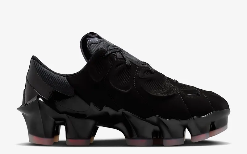 Nike First Sight Mirage – “Black / Flash Crimson / Black” (HQ2412-001)